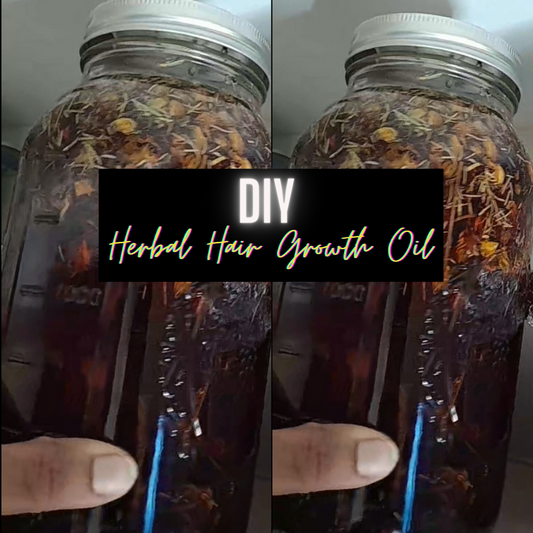 Herbal Elixir: DIY Hair Growth Oil Infused with Nature's Bounty